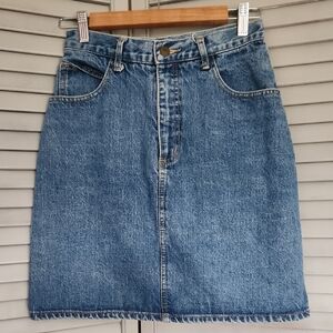Iconic Vintage Guess Jean Skirt Mini Y2K 80s 90s Denim Style 10501 100% Cotton